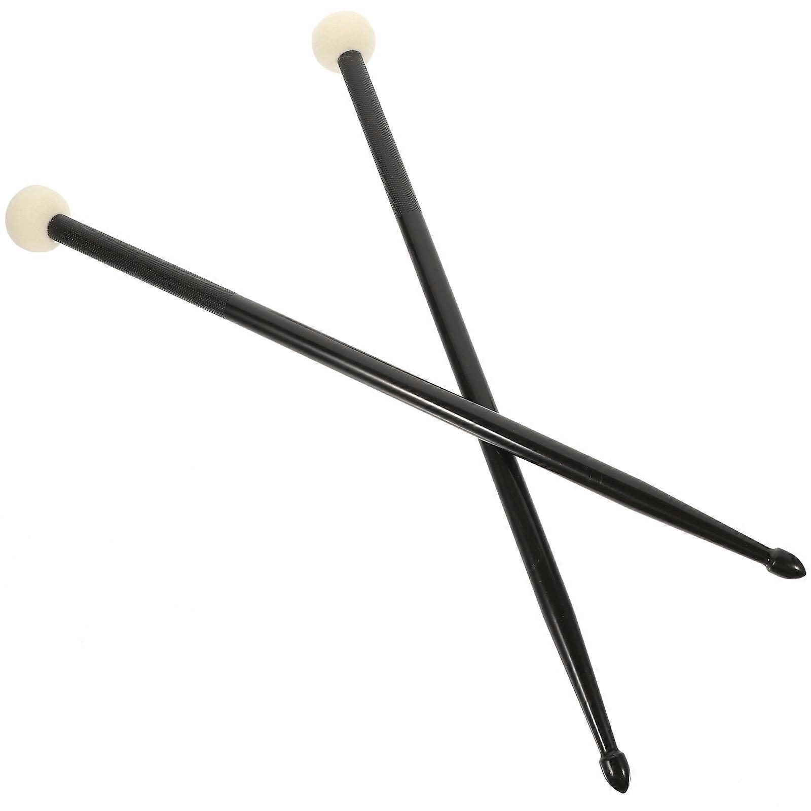Nylon Double End Drumsticks for Percussion Instruments – Ergonomic Design, Smooth Surface Mallets for Drum Kit Practice and Concerts