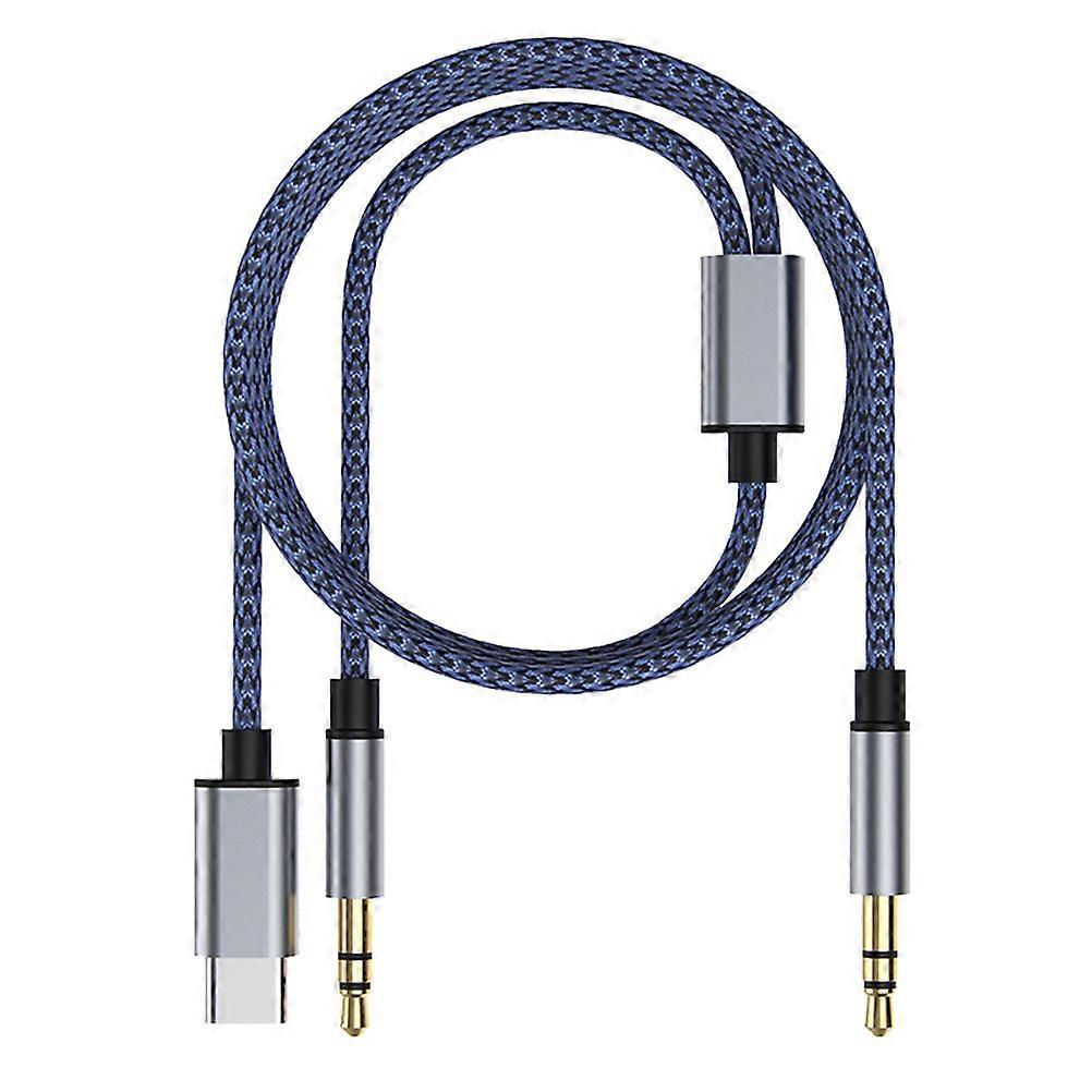 USB Type C To 3.5mm Adapter Cable Designed For General Users Vehicle Navigation 1Set