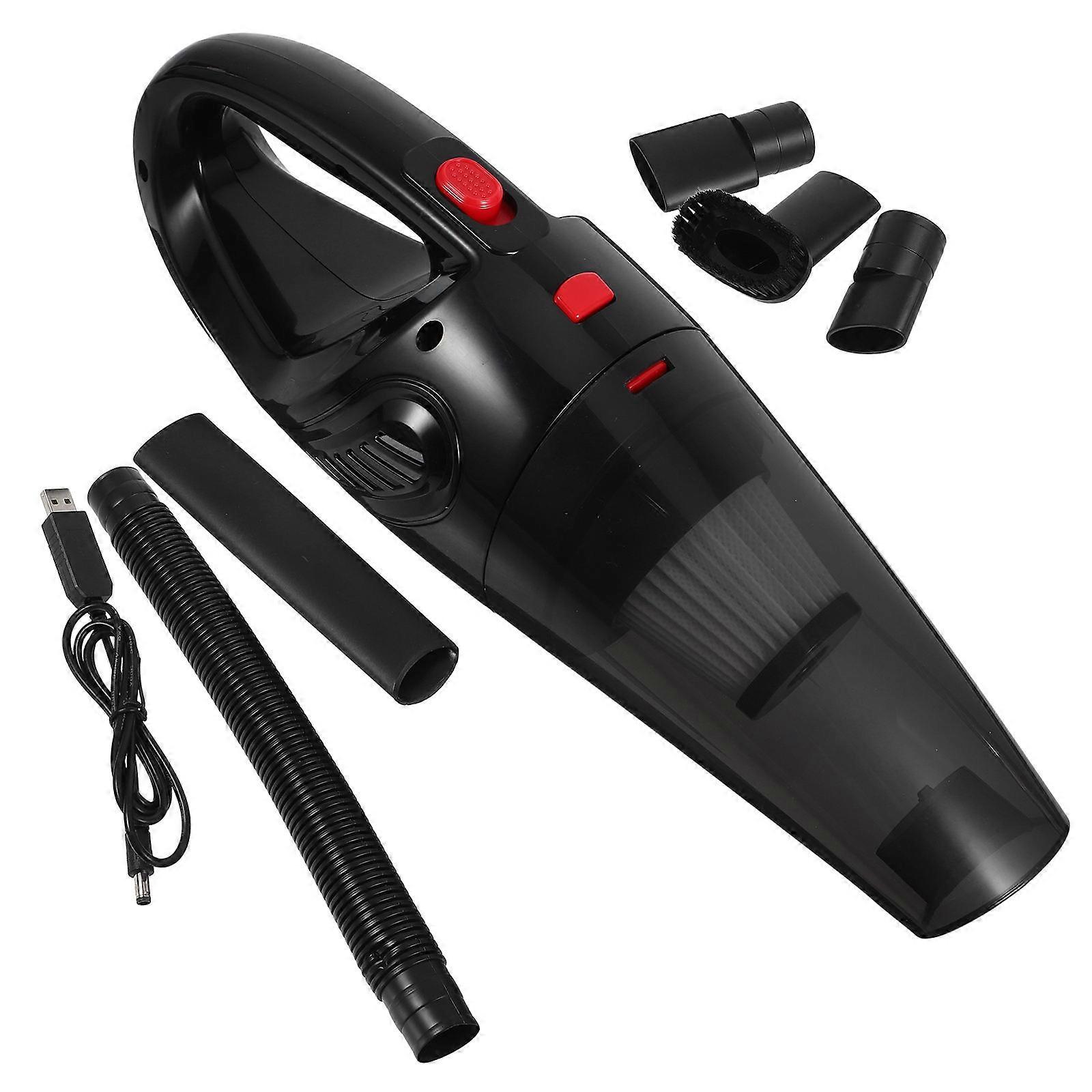 Wireless Car Vacuum Cleaner Turbocharging Technology For Home Use 34X11cm Effectively Cleans Soot And Dust 1 Set