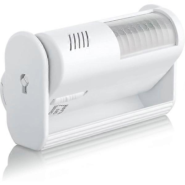 Motion detector and buzzer alarm, passage detector, battery-powered