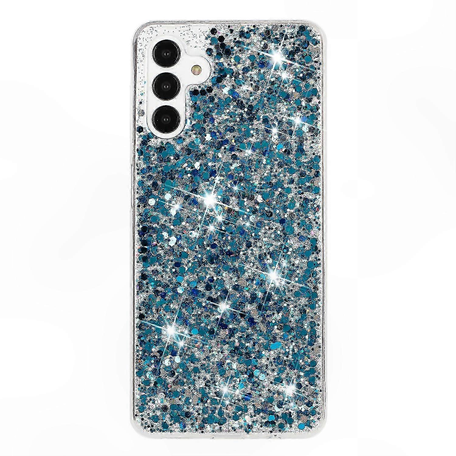 Glitter Powder Transparent Phone Case with TPU Material for Enhanced Protection and Style