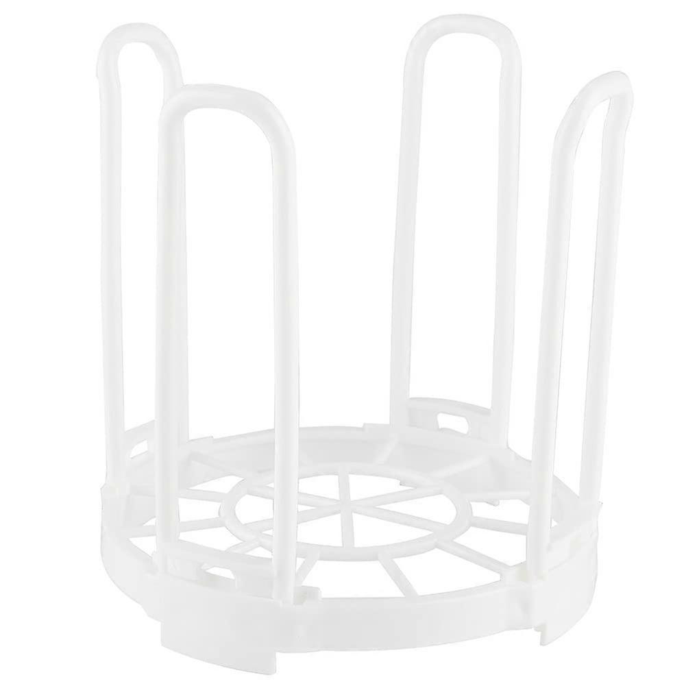 Dish Rack Heavy Duty Foldable Plastic Dry Kitchen Rack White