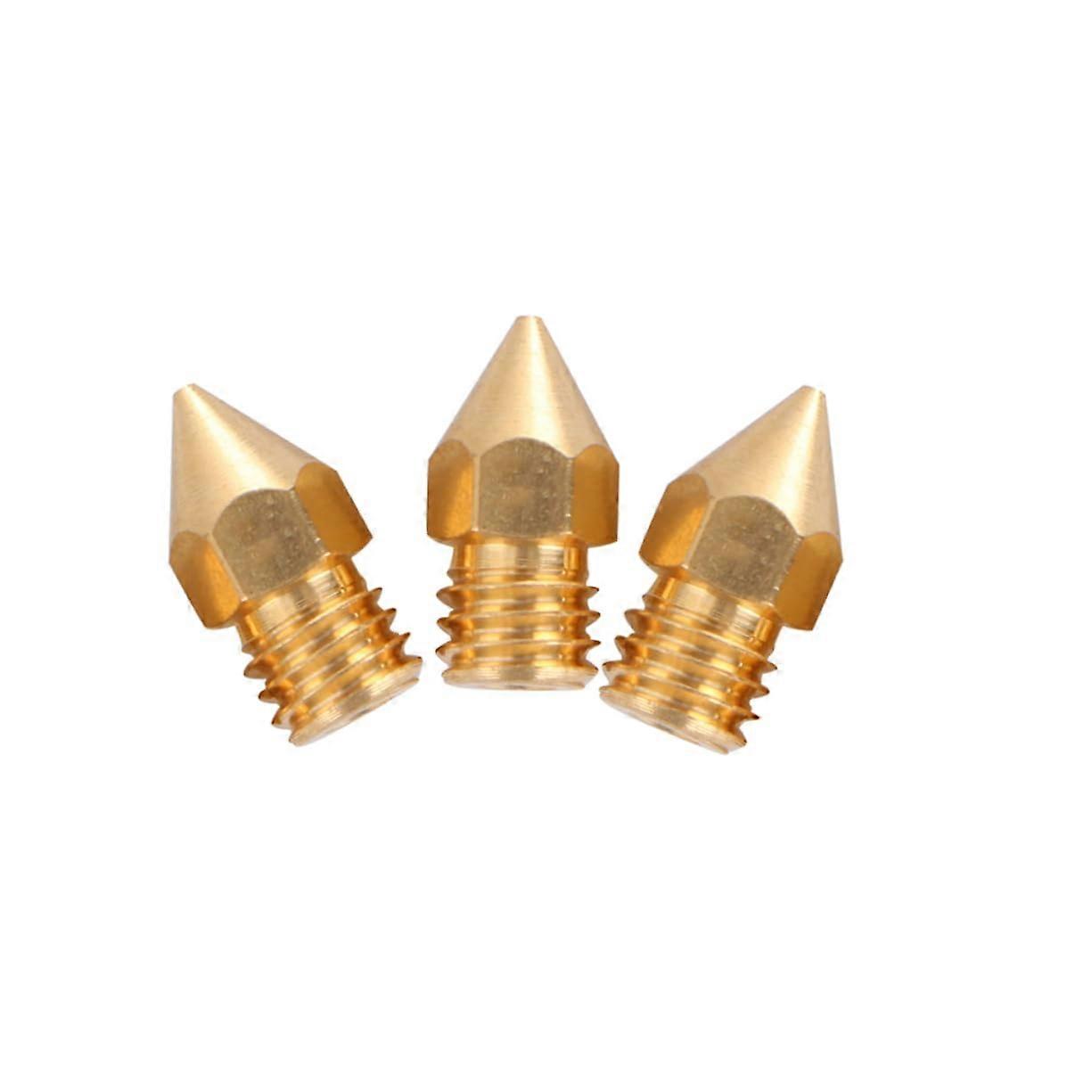 12Piece Brass Nozzle Set for Printers, Quality Extruder Nozzles, 1.4X0.7cm