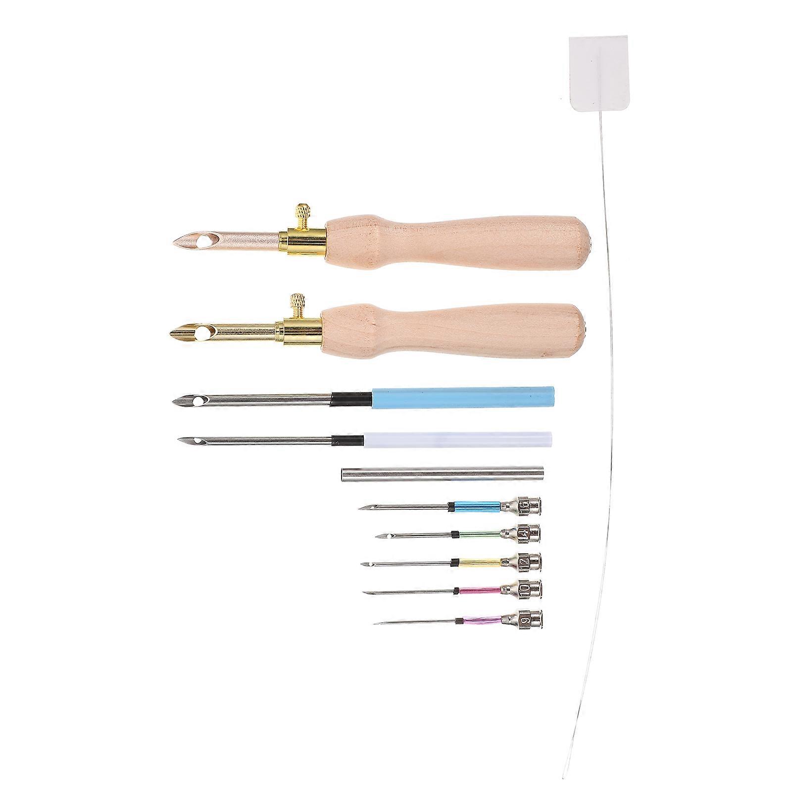 Embroidery Tool Punch Needle Set For Beginners Assorted Color Art Supplies Traditional Craft Tool 1 Set