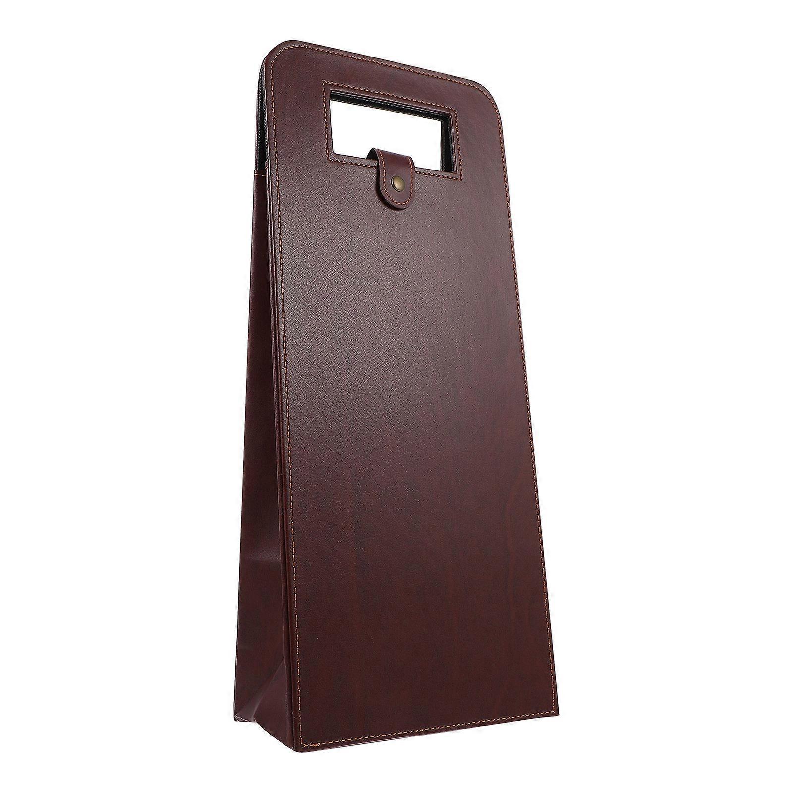 Fine Texture Wine Carry Bag Suitable For Gift Giving And Wine Storage In 15.7×6.7×3.5in 1Set