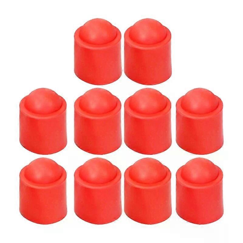 Billard Pool Queue Tail Schutzhülle Stoßstangen, 10 Stück untere Unterstützung