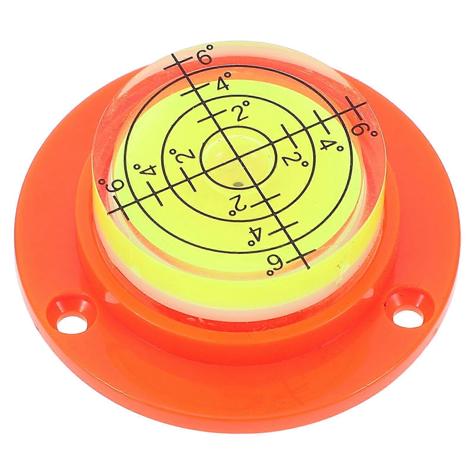 Compact High Precision Mini Bubble Level Gauge with Base for Home Decoration and Furniture Installation Horizontal Spirit Measuring Tool