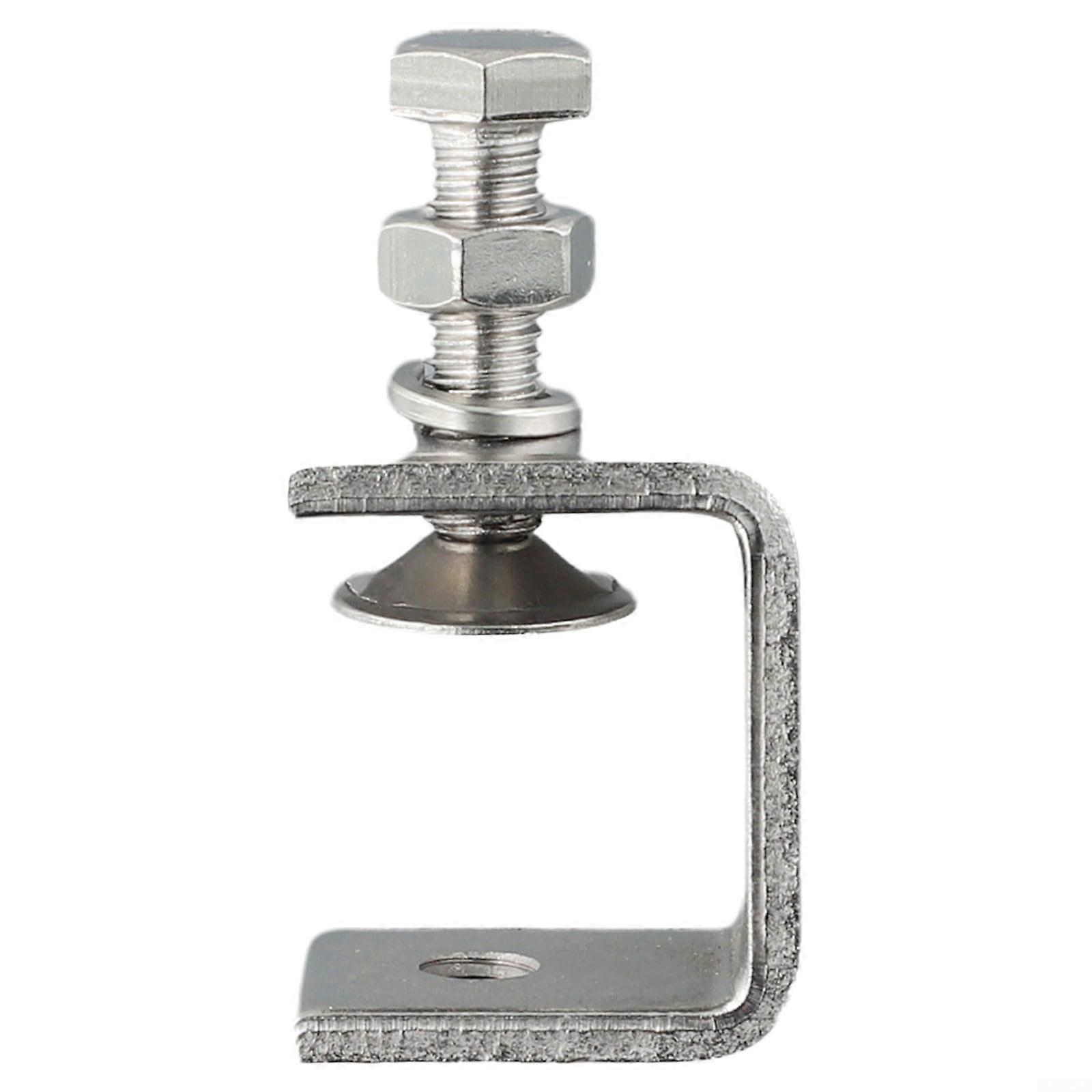 C Clamp Stainless Steel With Adjustable Positioning Screw General Purpose Clamp Pack Of 1