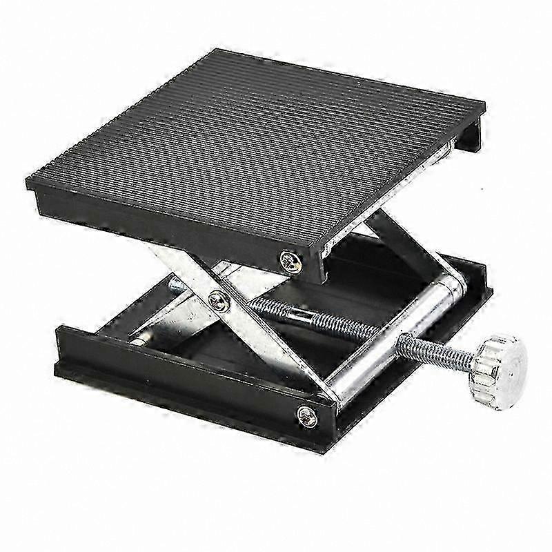 Adjustable Lift Platform Bracket for Laser Levels in Lab and Woodworking Applications
