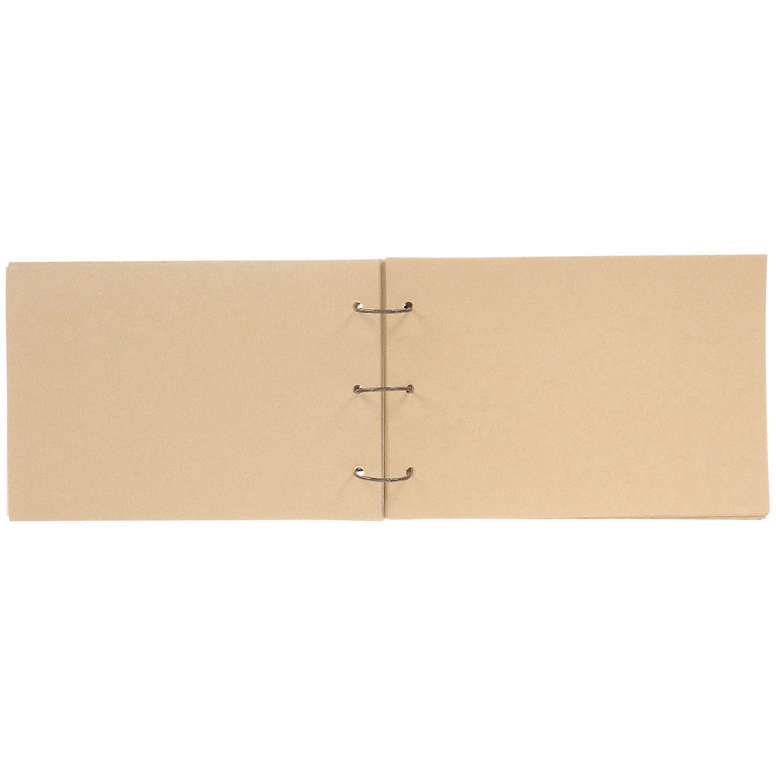 Elegant Wedding Memory Message Book For Friends Getting Married 21x14.5cm Rectangular Classic Rustic Style 1Pack