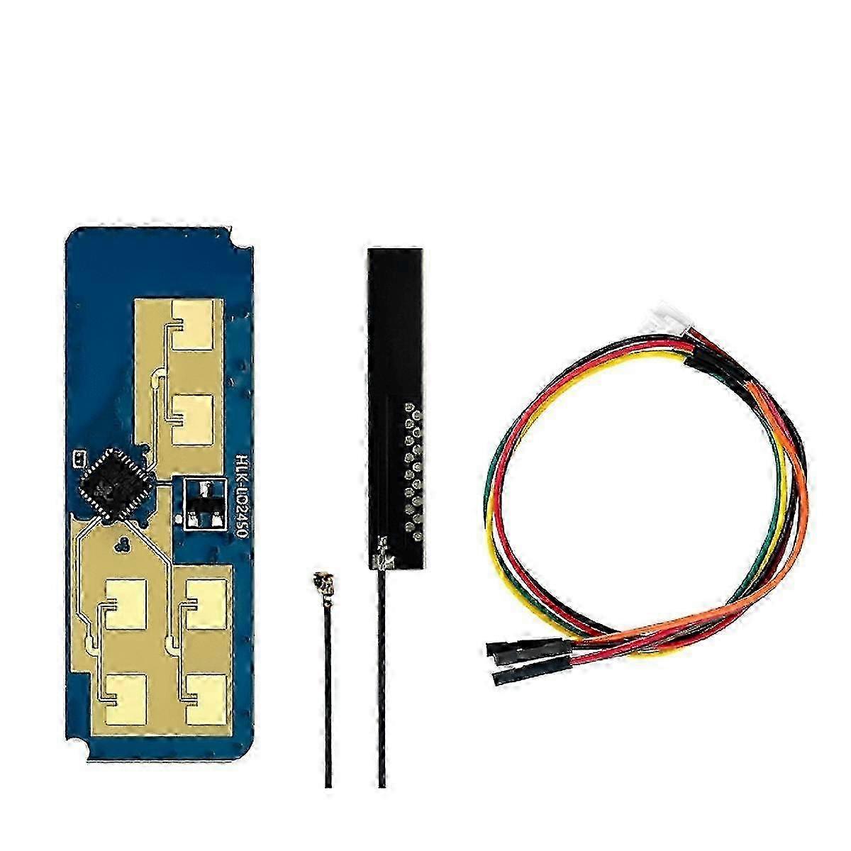 24G Hz Microwave Radar Sensor HLK LD2450 Module for Smart Home Automation Human Body Motion Tracking with Distance Test