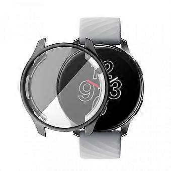 Black Multipurpose Electroplating TPU Case for OnePlus Watch