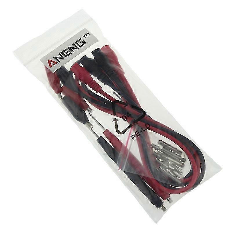 16pcs/Set Multifunction Digital Multimeter Probe Test Lead Cable Alligator Clip