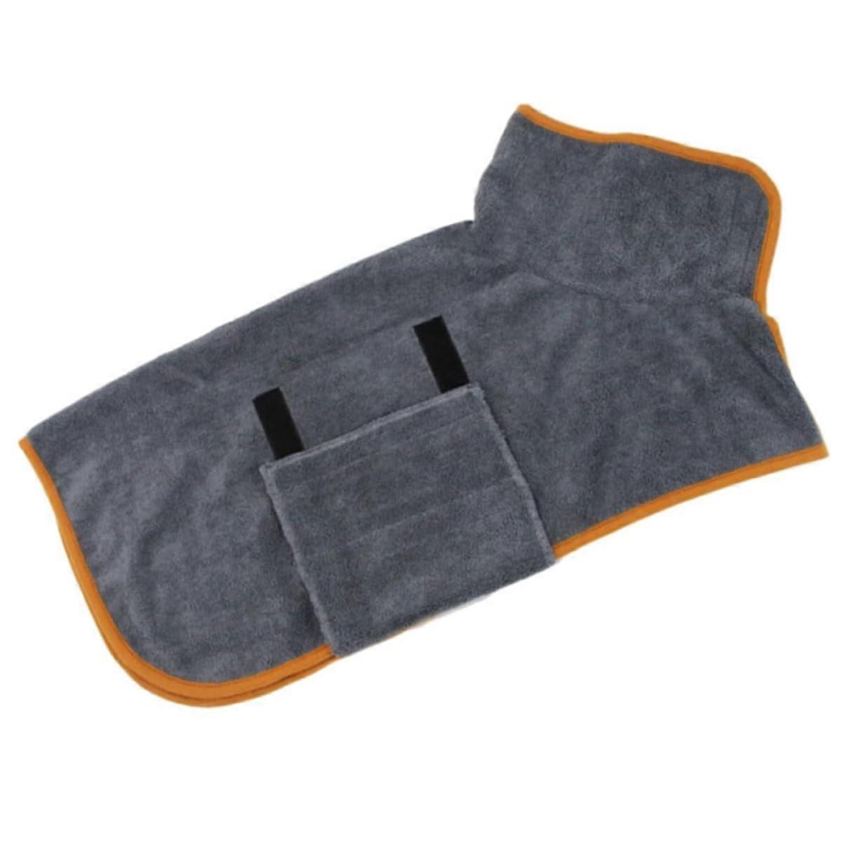 Dog Bathrobe for Pets Quick Drying Absorbent Towel Coat for Summer Swimming and Bathing Adorable Design for Comfort and Style for Ref: 9138
