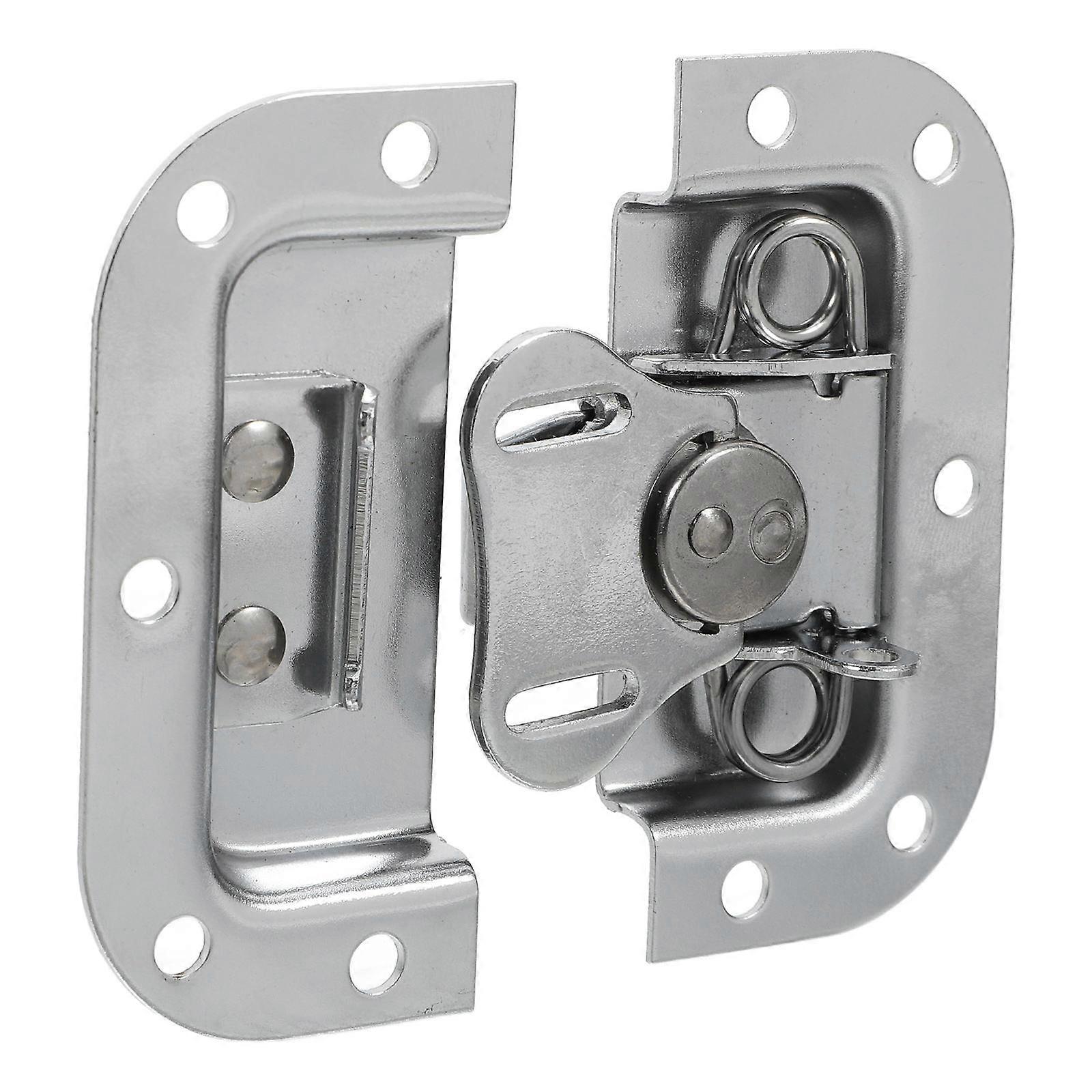 Flight Lock Road Case Butterfly Twist Latch Flight Case Accessories Aluminum Alloy Silver Twist to Secure 1Set