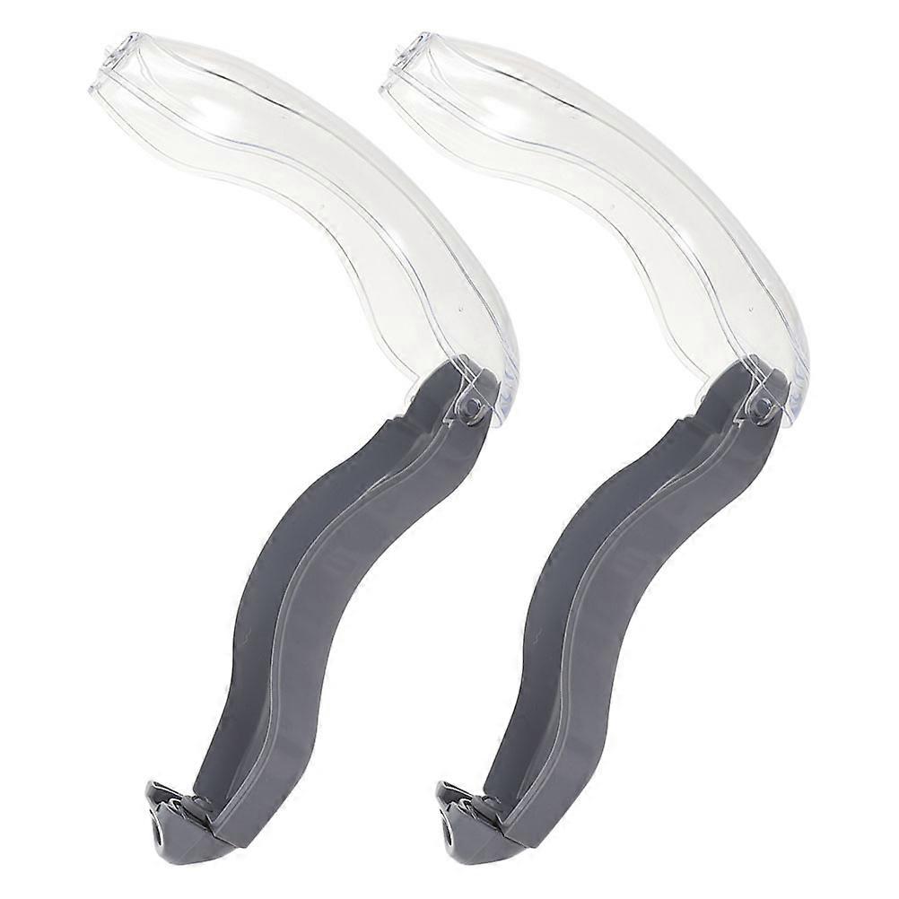 Swim Goggle Case for Storage 2Pcs Transparent Portable Protective Boxes