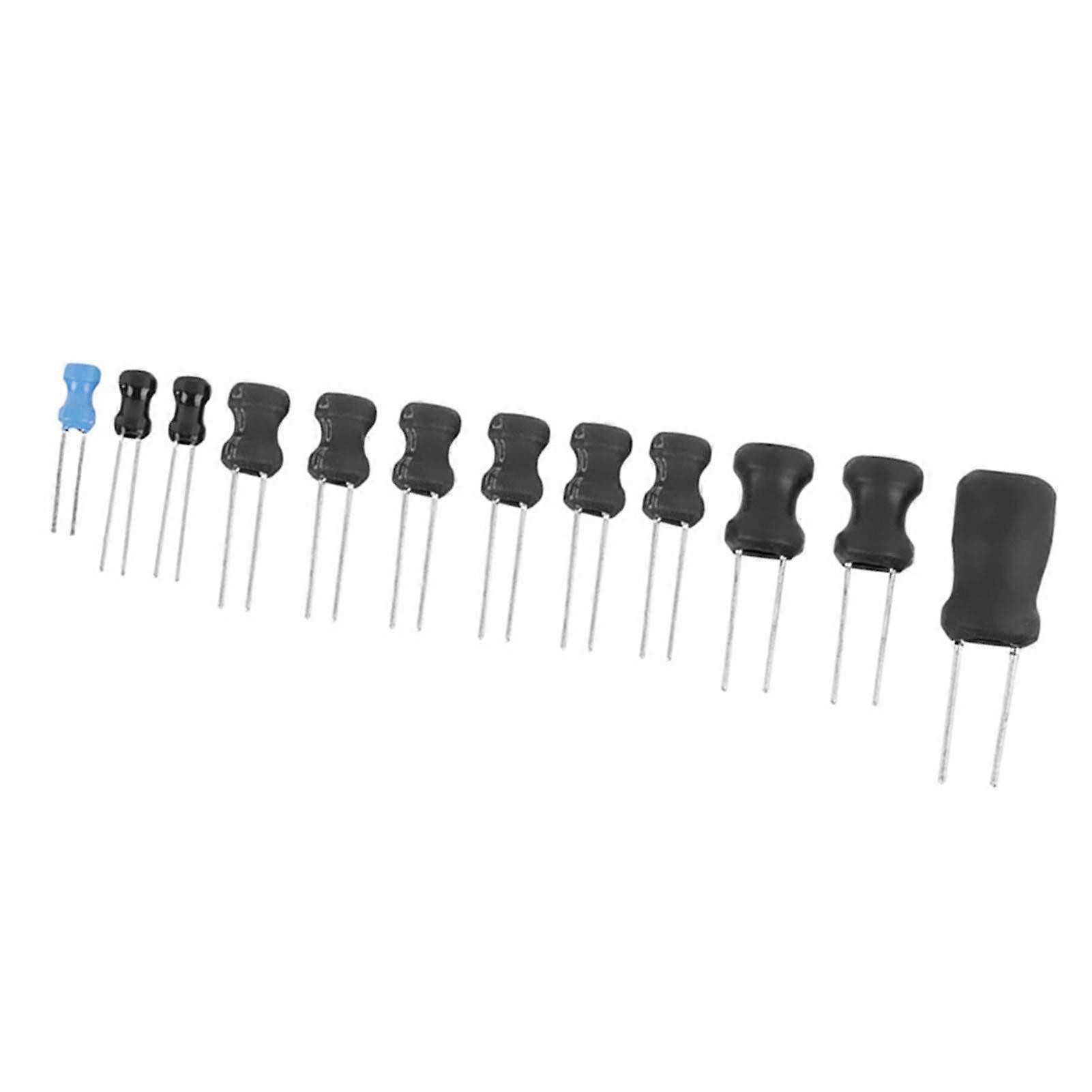 145Pcs 10uH-10mH 12 Values Choke Inductors Assorted Kit