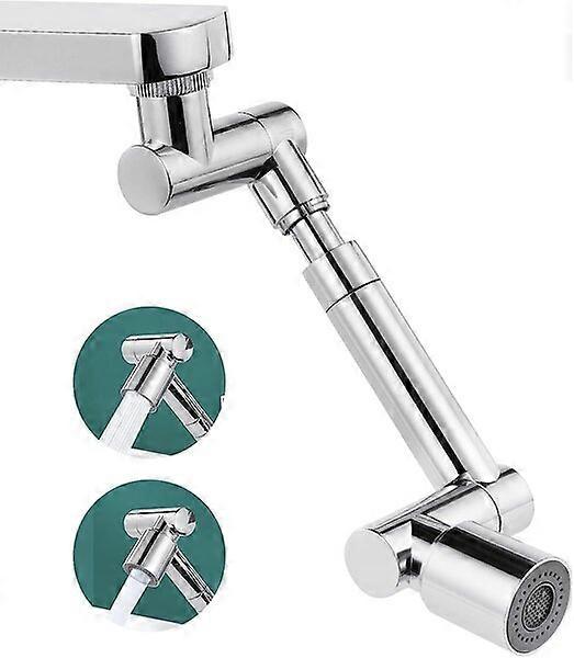Faucet aerator, copper body, rotatable and retractable for easy cleaning