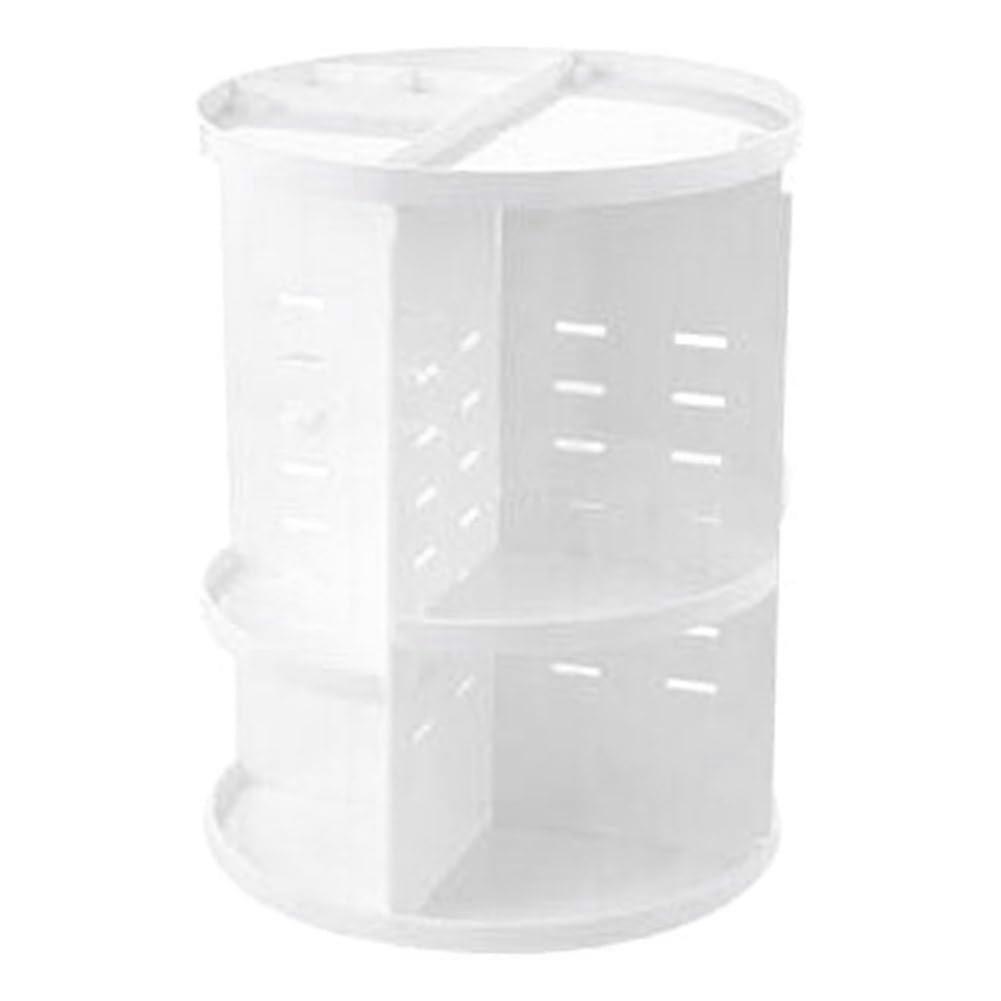 360 Rotating Makeup Organizer Model A, DIY Adjustable Makeup Holder, Storage Rack, Capacity Makeup Shelf