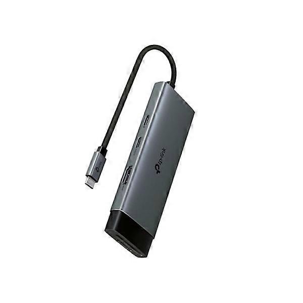 TPLINK USB Typ-C 7-Port Hub 1, USB-C Hub mit 7 Anschlüssen zum Anschluss mehrerer Geräte
