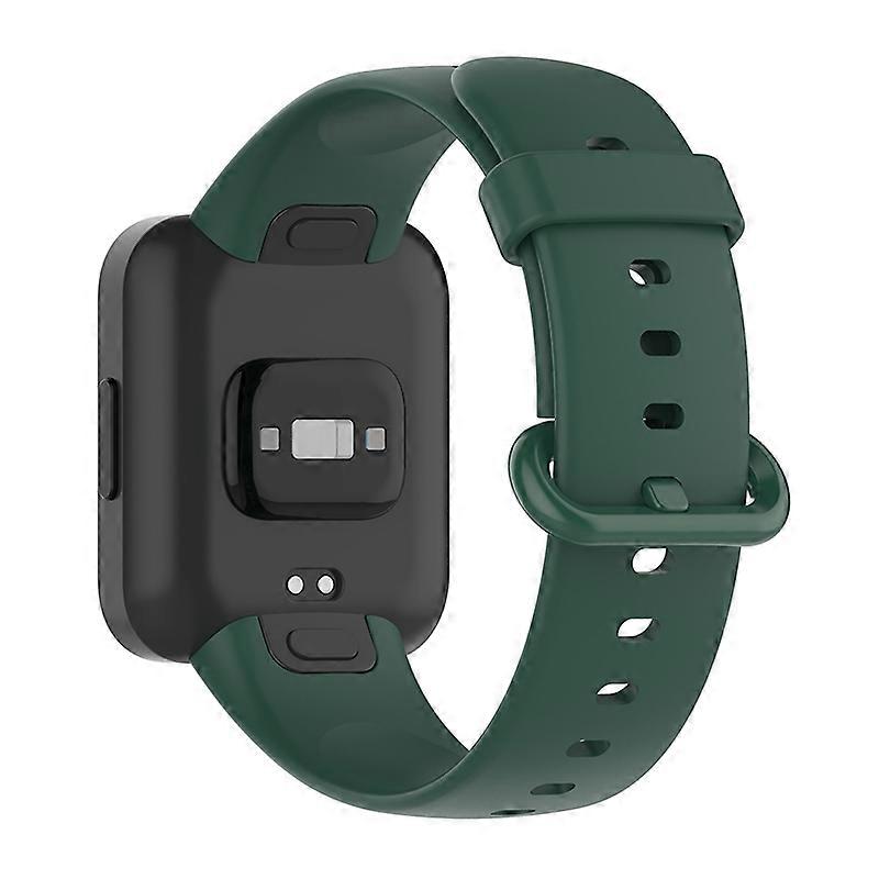 Adjustable Solid Color Watch Band Soft Silicone Strap for Xiaomi Redmi Watch 2 Redmi Watch 2 Lite
