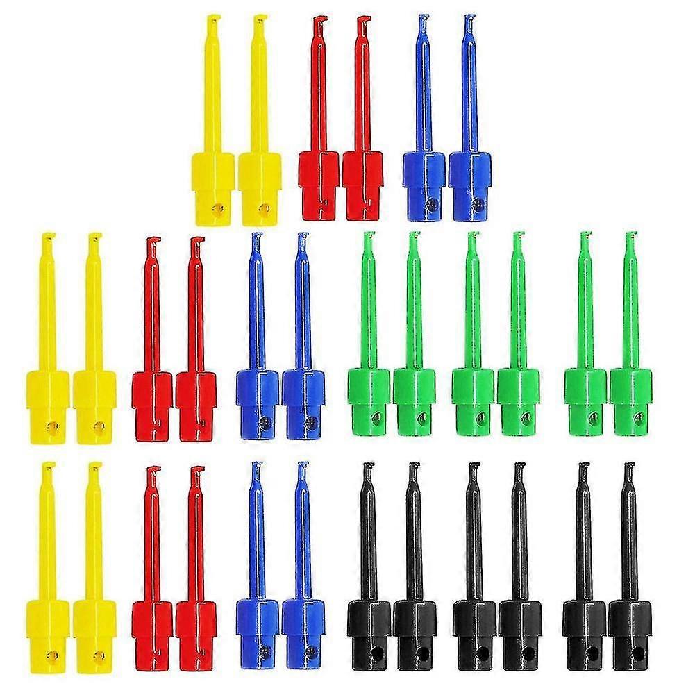30pcs Measuring Clamps, Test Tips, Multimeter Wire Lead Test Clip, ...