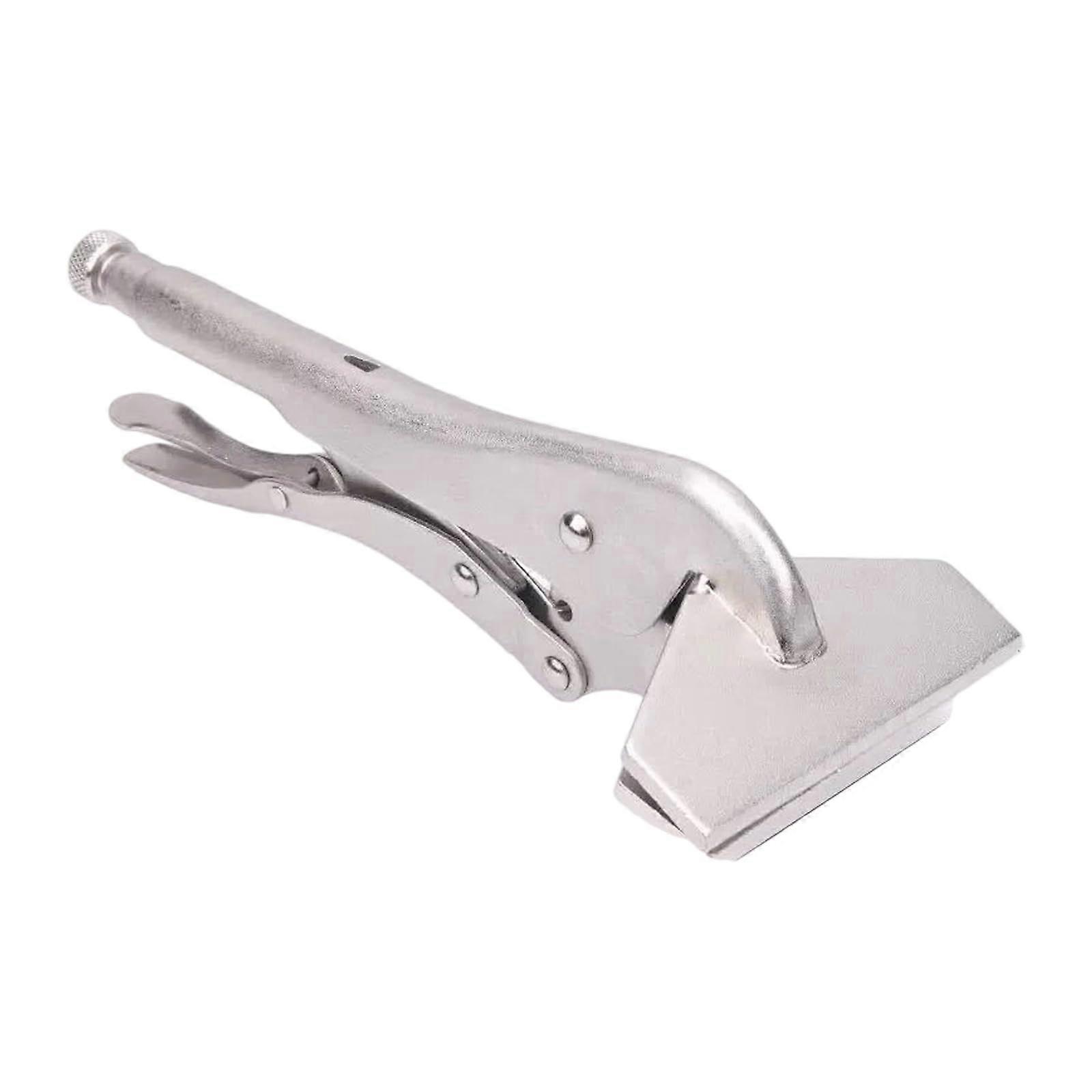 Locking Pliers Flat Nose Pliers With Quick Release Levers For Welding And Fabrication Steel Grip Metal Sheet Clamps