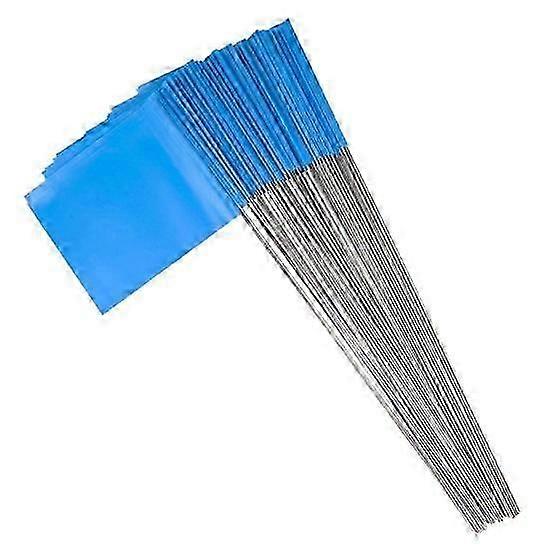 100Pcs Marking Flags Lawn Flag Markers Waterproof Non-Fading Widely Used PVC Landscape Flags Sprinkler Flags