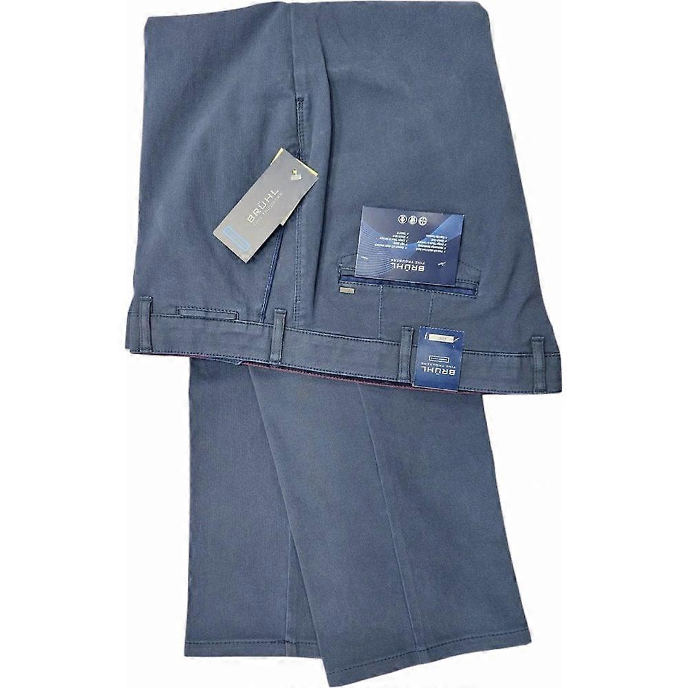 Men's BRUHL Bruhl Mens Big Size Fine Rib Cotton Stretch Chino