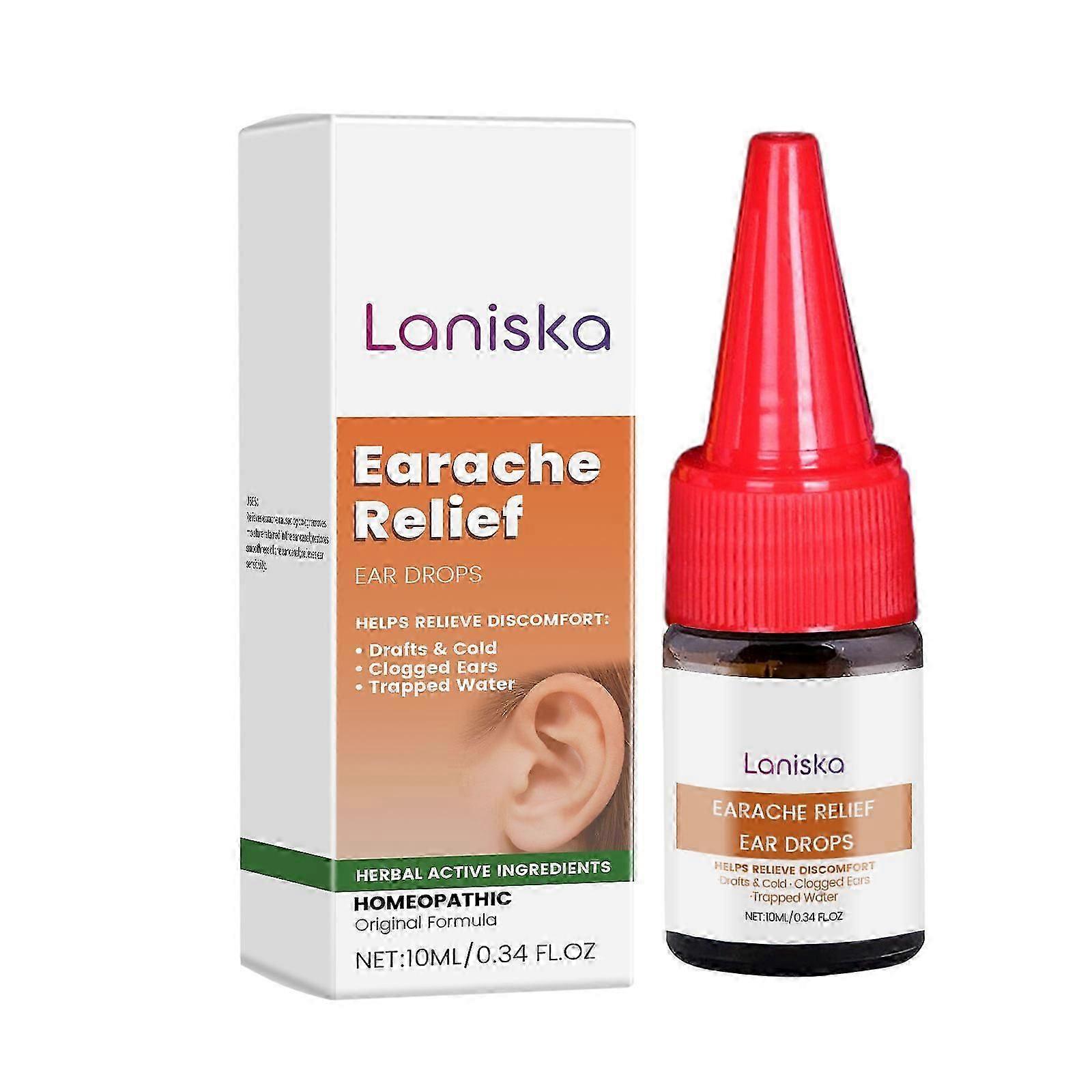 Laniska Soothing Ear Drops Gentle Care For The Ears Daily Massage Convenient Treatment For The Ears