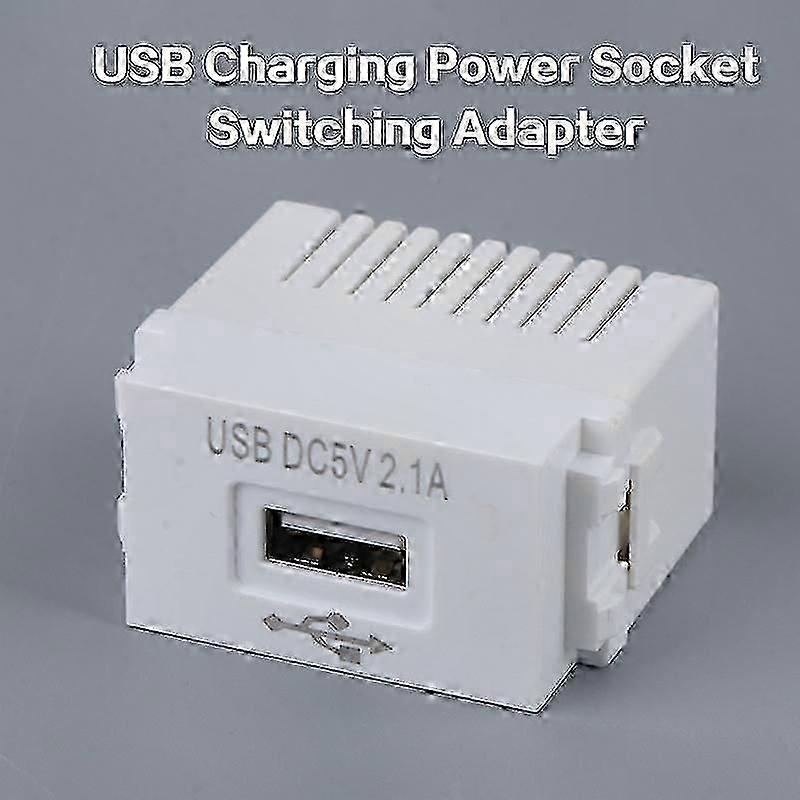 5V 2.1A USB Charging Socket Adapter 220V Power Supply Module Transformer