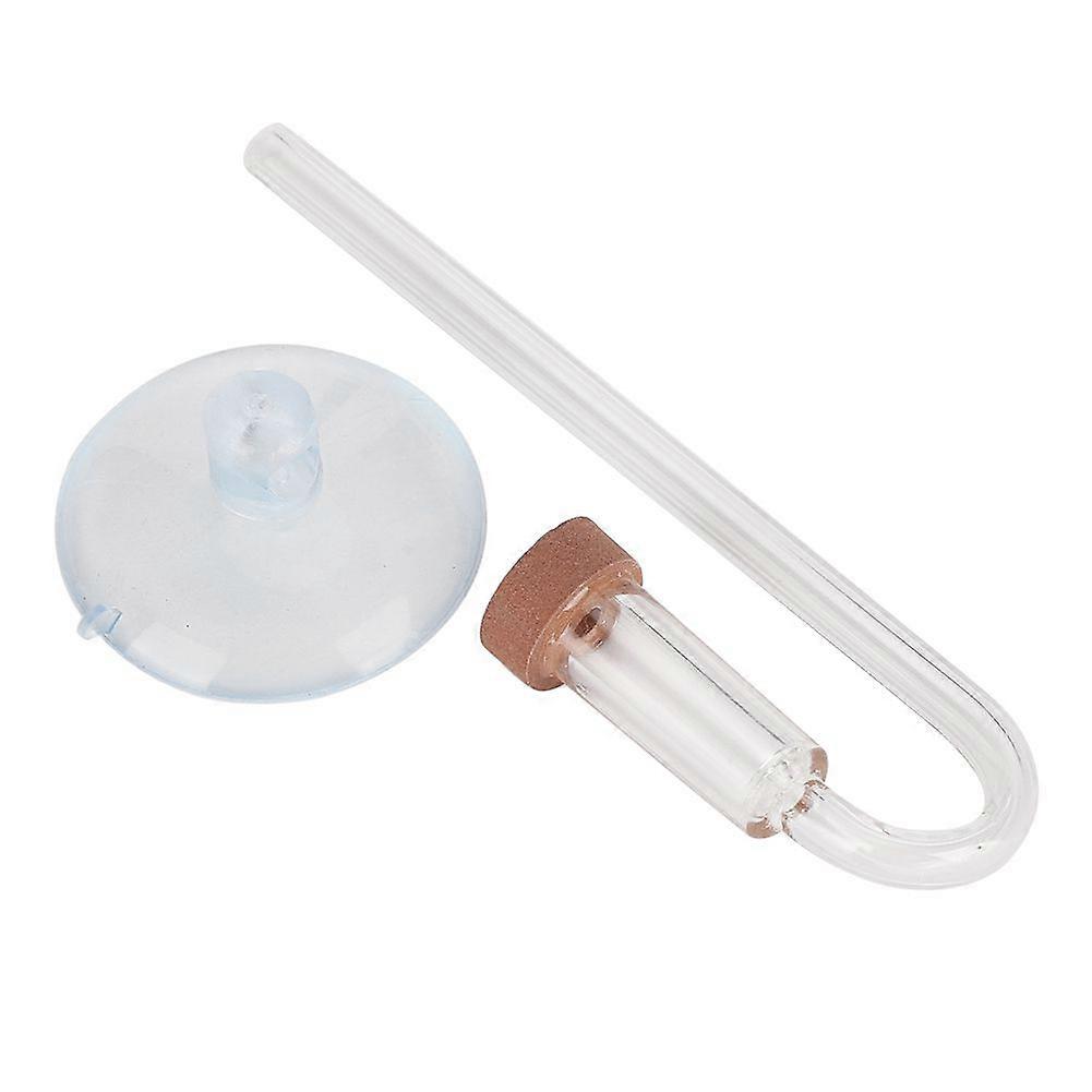 CN05-02 Fish Tank Transparent Acrylic CO2 Refiner Mini Diffuser Aquarium Accessories