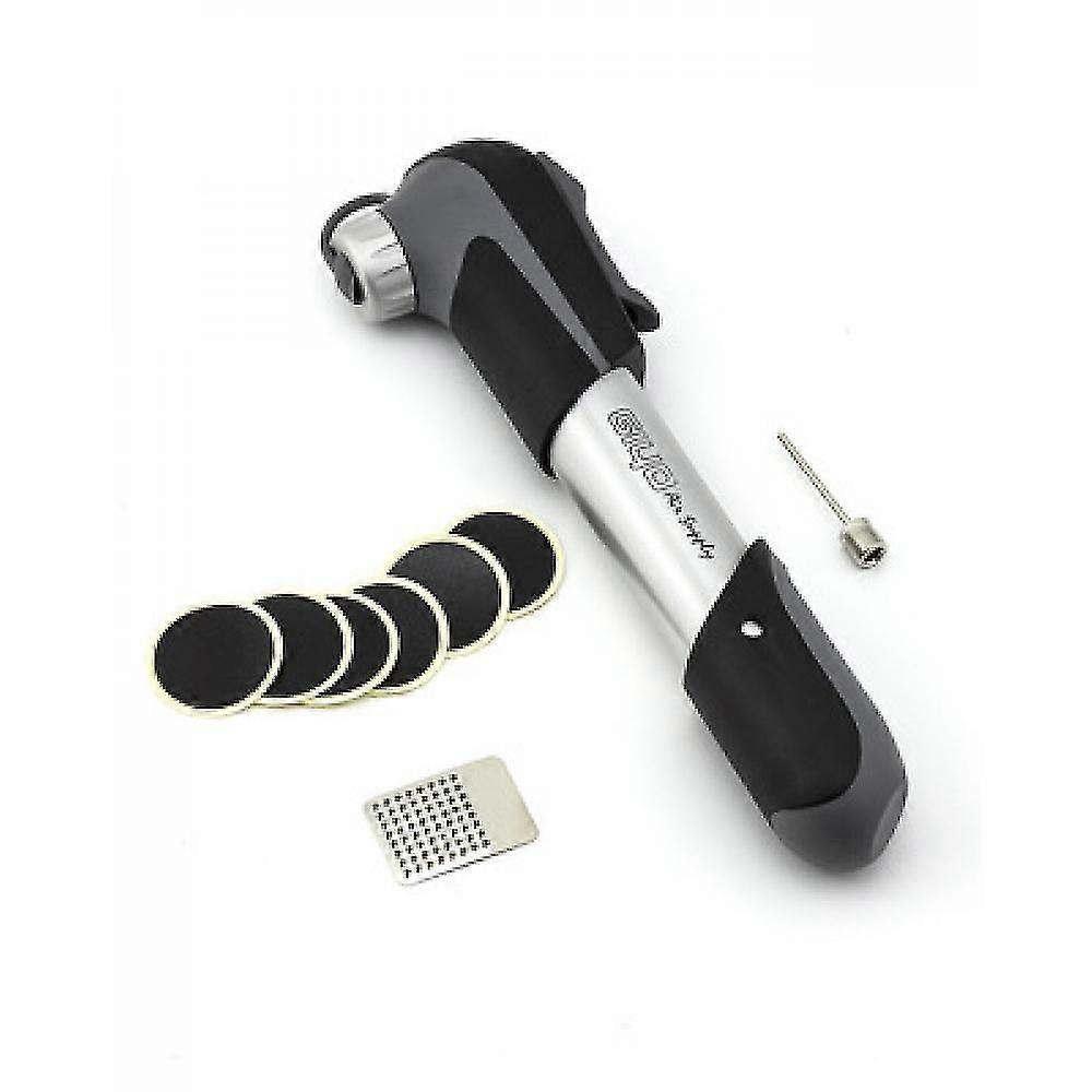 Cykelpumpdubbel rör aluminiumlegeringspump