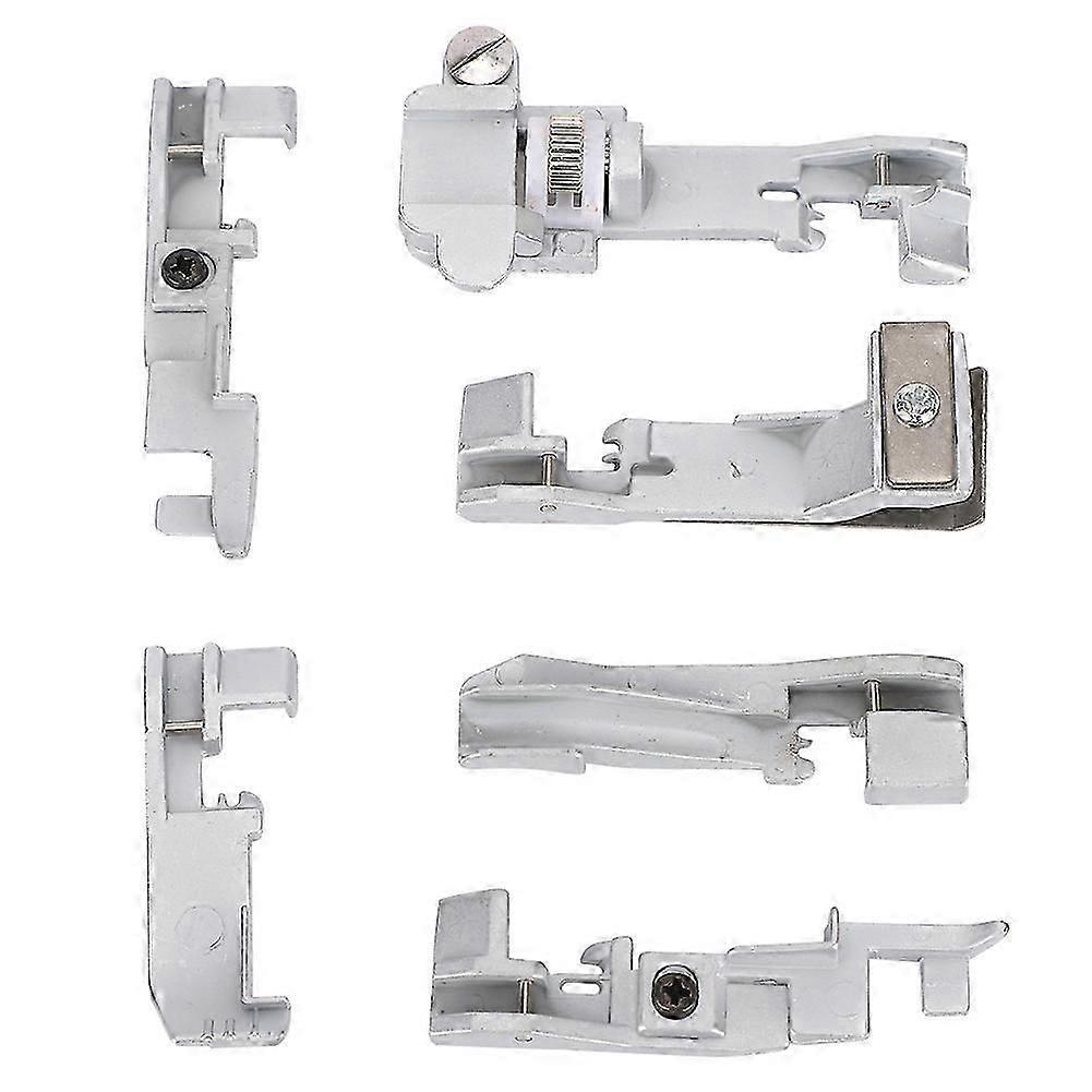 Overlock Overlock Overger Nähfuß Upgrade, Raffung Raffung Rüschen Fußsatz für professionelle Haushalts-Multifunktions-Overlockmaschinen, einfach