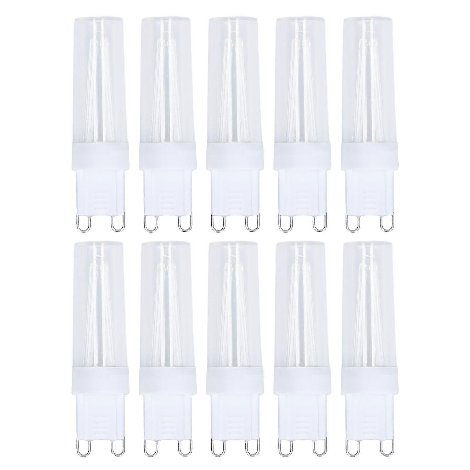 10pcs G9 Small Bulbs Blue Light Energy Saving Replacement LED Bulbs for Chandelier Table Lamp 500lm 3W 220V