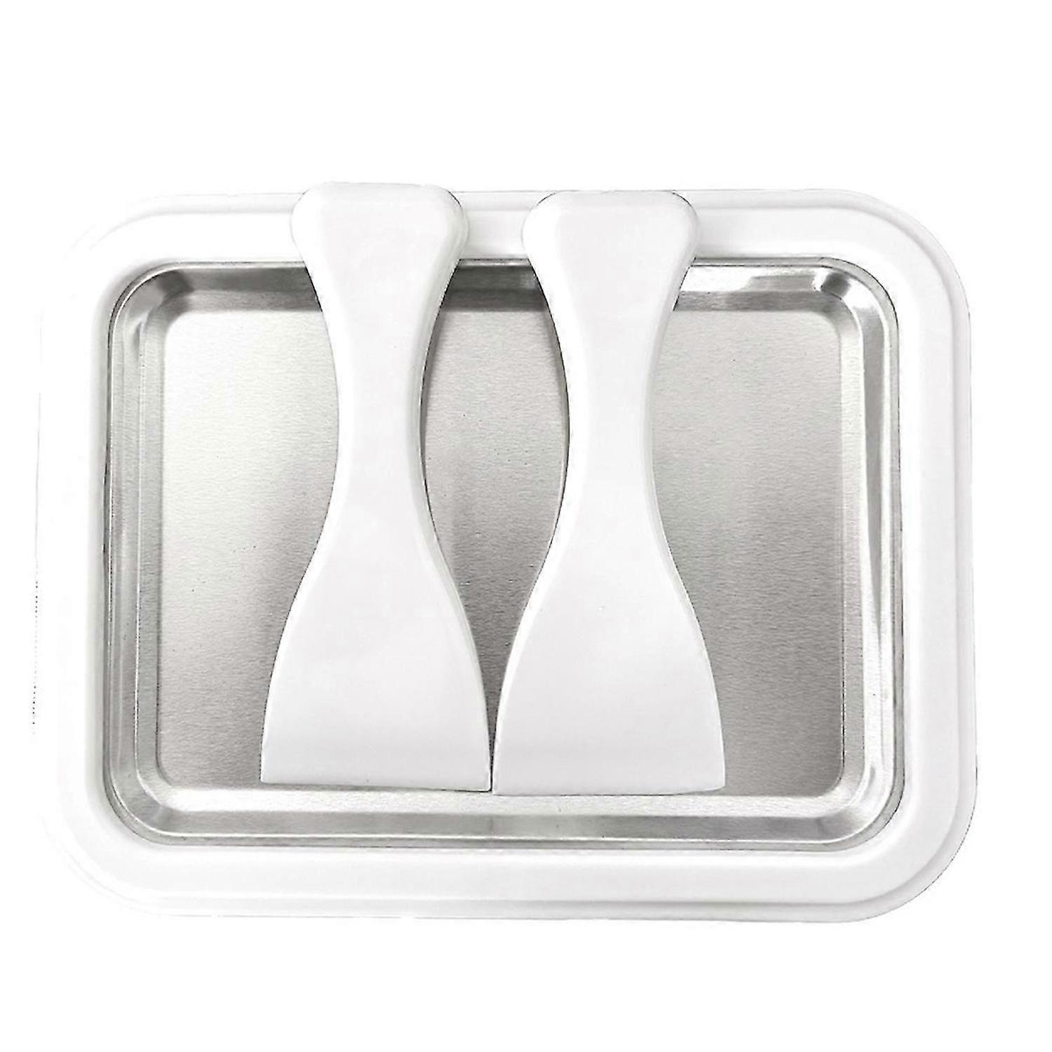 Fried Yogurt Machine Home-Made Mini Fried Ice Machine White