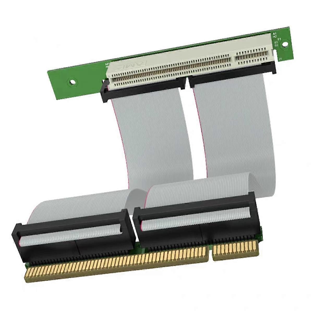 PCI Extension Cable PCI 32Bit Connection Adapter Card PCl High-Density Extension Cable for 1U 2U Server Small Chassis