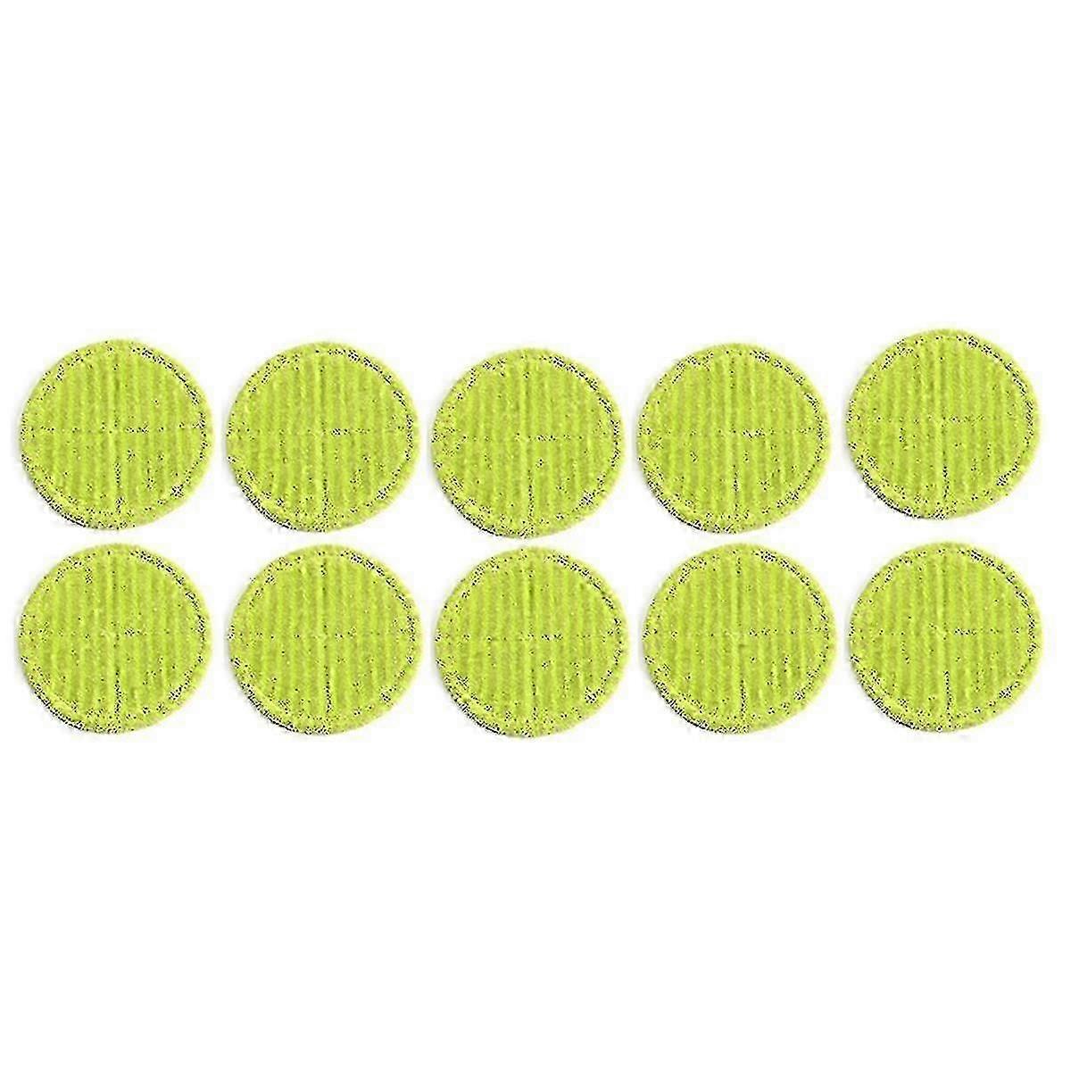10Pcs Microfibre Replacement Pads for Steam Twister Steam Cleaner - Suitable for All Floors and Surfaces