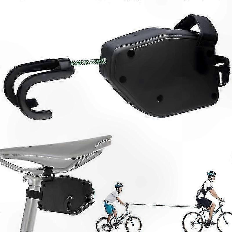 Retractable Towing Strap for Kids Bikes - Adjustable 2.5m System for Mountain Cycling