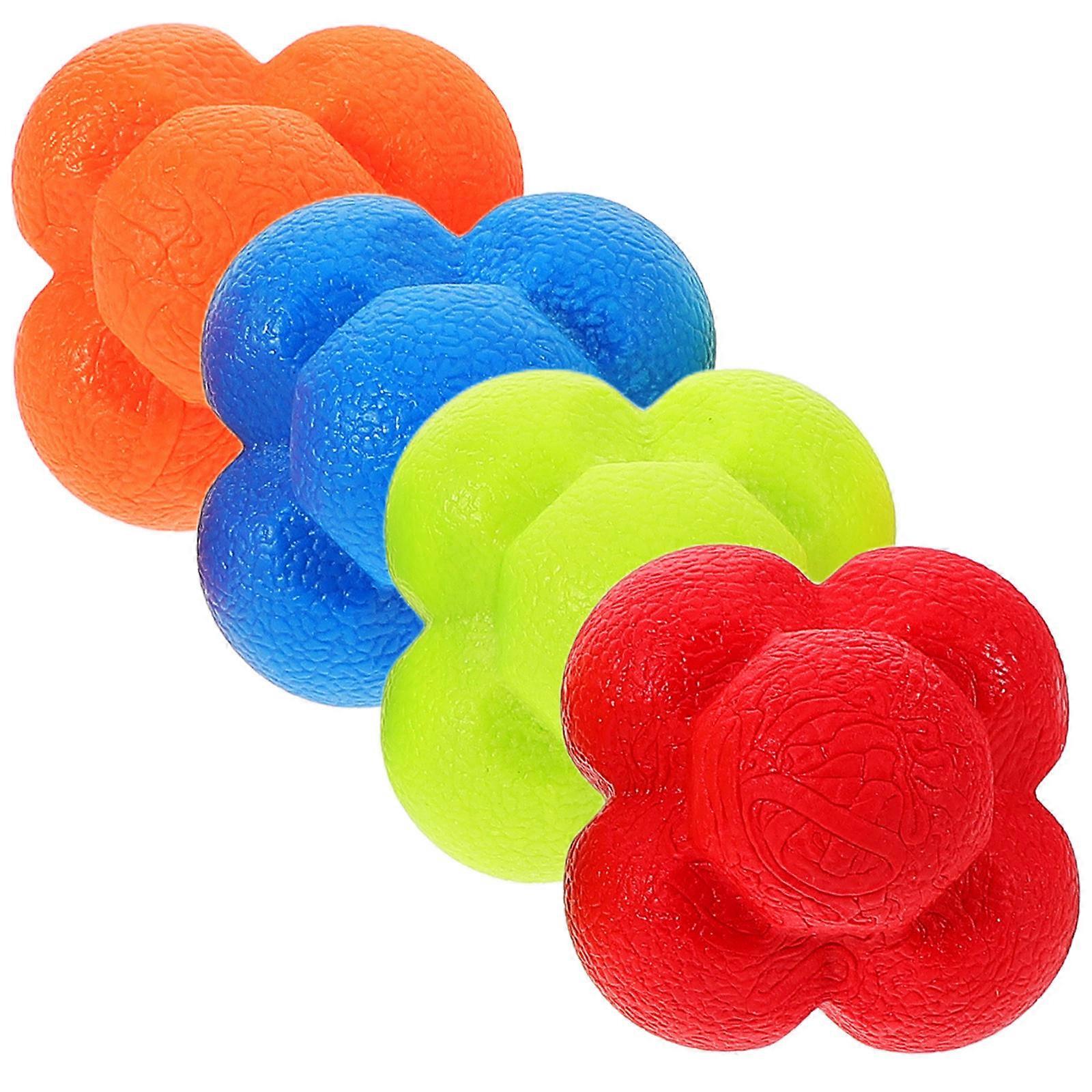 Reflex Trainer Hexagonal Reaction Ball for Speed Reaction Training 16Pcs