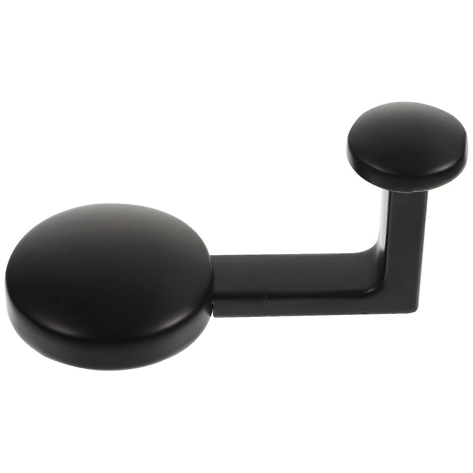 Coat Hook Wall Mounted European Style for Storage 2Pcs Black Hooks