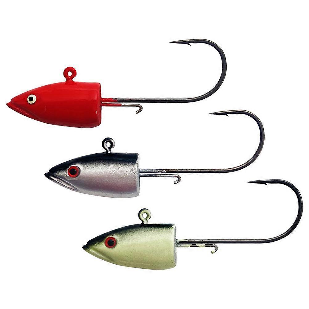 Lure Fishing Hook Fish Hook for Fishing Use 3Pcs Assorted Color