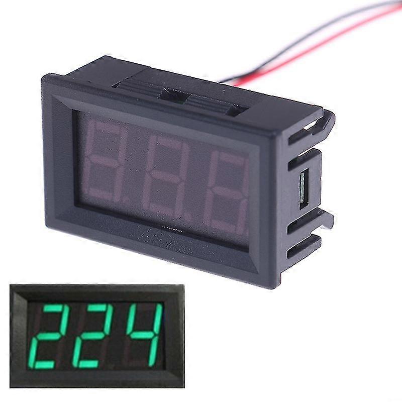 AC 70-500V digital voltmeter LED display 2 wire volt voltage test meter SHYTMV 2025