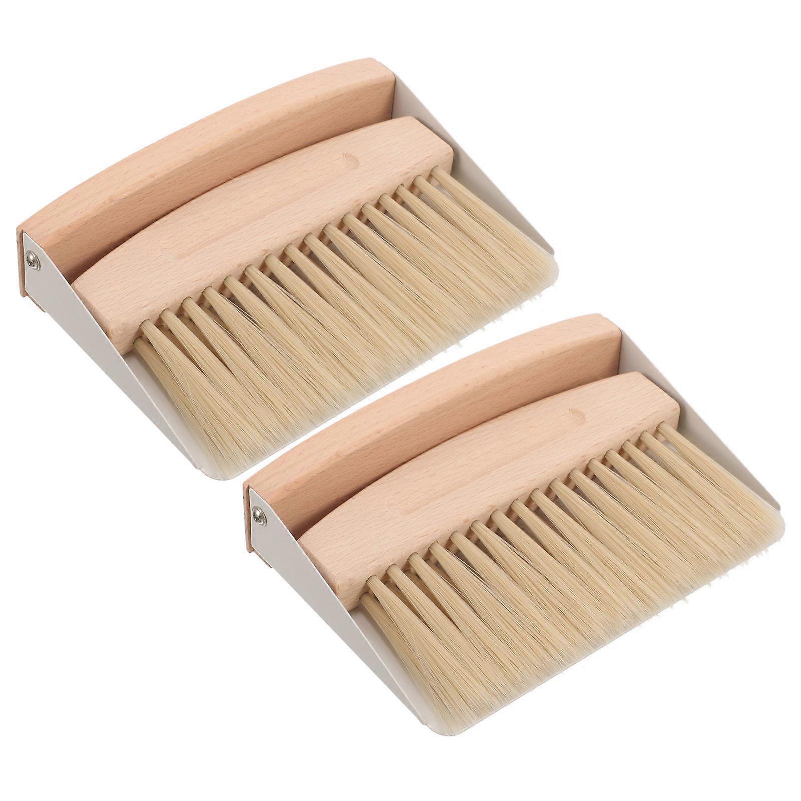 Tabletop Cleaning Brush and Dustpan for Cleaning 4Sets Mini Brush