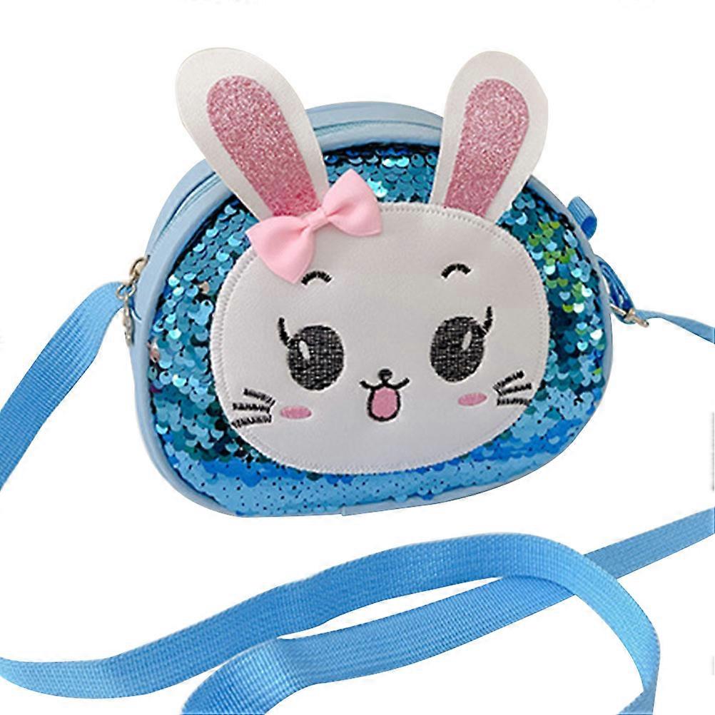 Kids Crossbody Bag Rabbit Pattern Shoulder Bag for Casual Wear 2Pcs