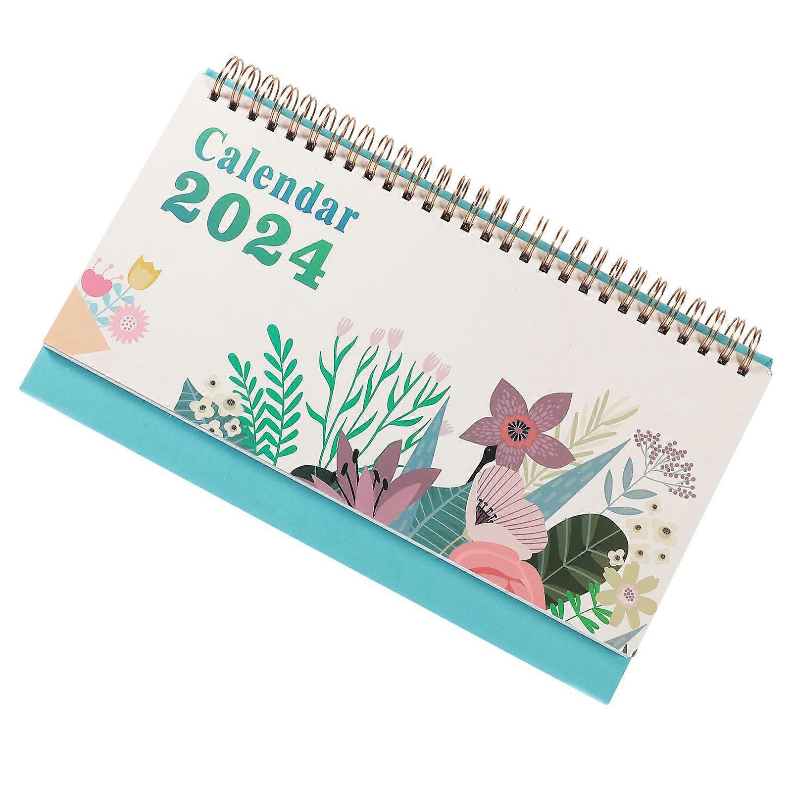 Home Desk Calendar 5Pcs with Paper Material and Decorative Style