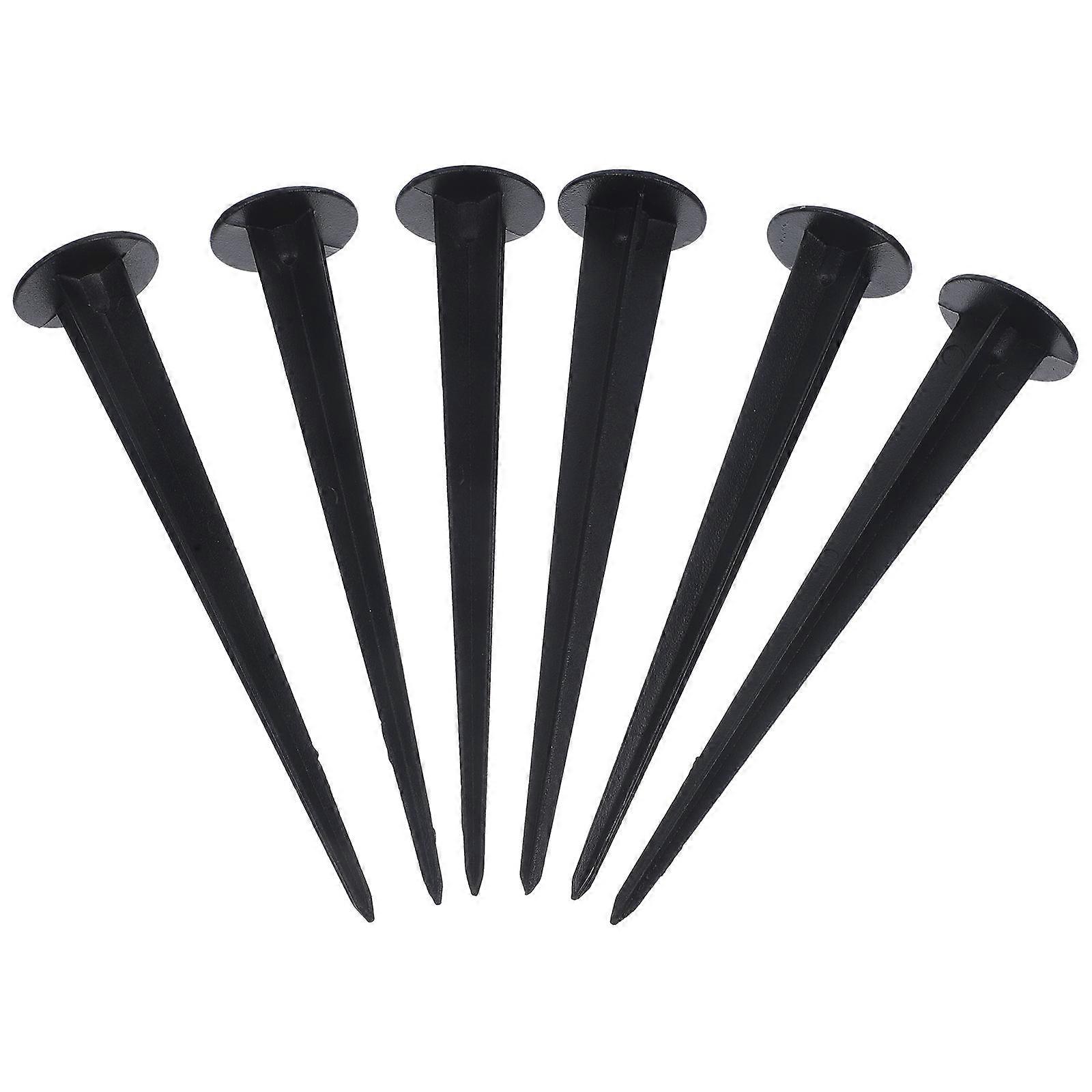 Outdoor Solar Light Stakes Plastic Ground Stake Replacement 18Pcs Set