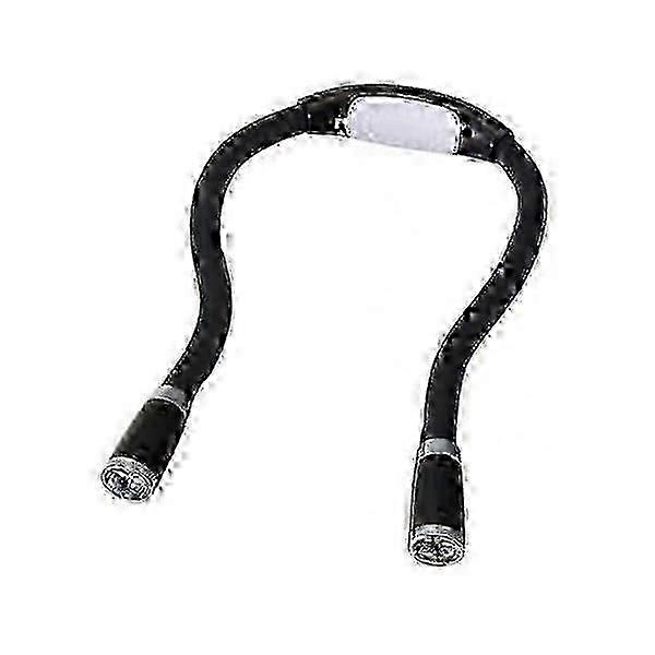 Lampe de lecture flexible pour le cou - Lampe de lecture LED mains libres pour des soirées agréables