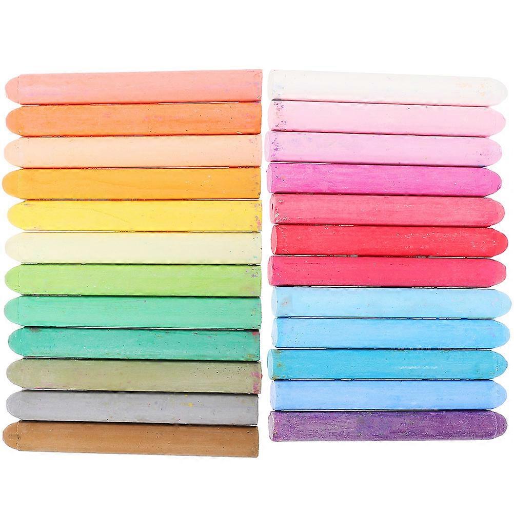 96Pcs Water Soluble Chalks Assorted Color for Office Use