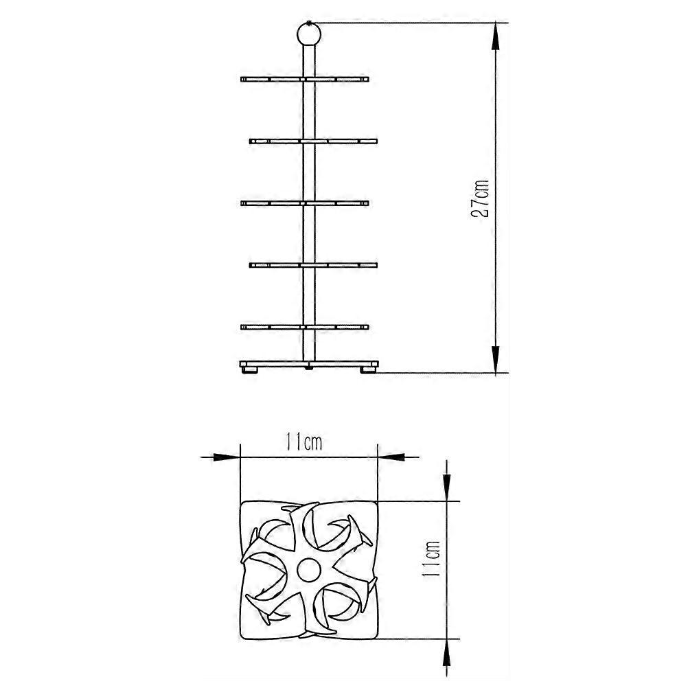 Shelf Egg Storage Tree Acrylic Transparent Chocolate Storage Kitchen Utensil 1Pack